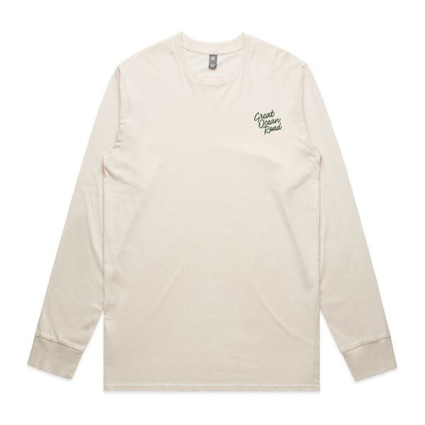 Be In Your Element Long Sleeve Tee – Ecru Thumbnail