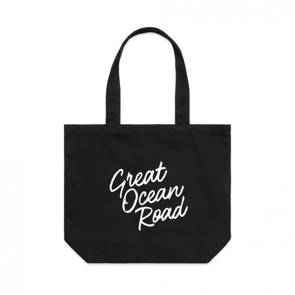 Great Ocean Road Tote – Black  Thumbnail