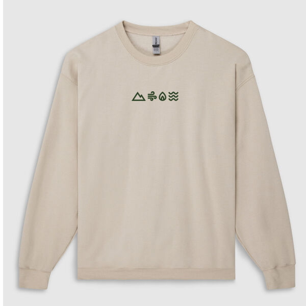 Be In Your Element Crew - Sand  Thumbnail